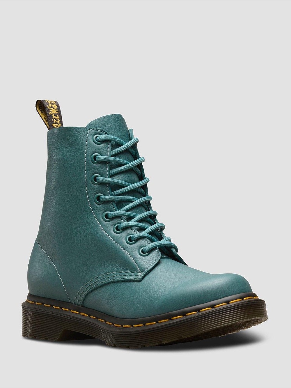 1460 PASCAL VIRGINIA LEATHER LACE UP BOOTS Pale Teal